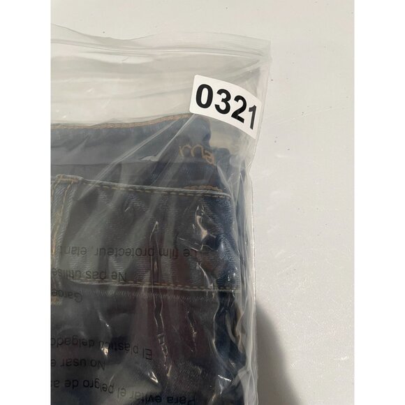 Maurices Womens Medium Wash Frayed Hem Skinny Jeans L-R Cotton Blend - Picture 12 of 12